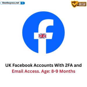 UK Facebook Accounts With 2FA and Email Access. Age: 8-9 Months
