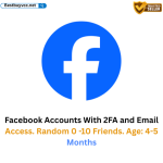 Facebook Accounts With 2FA and Email Access. Random 0 -10 Friends. Age: 4-5 Months